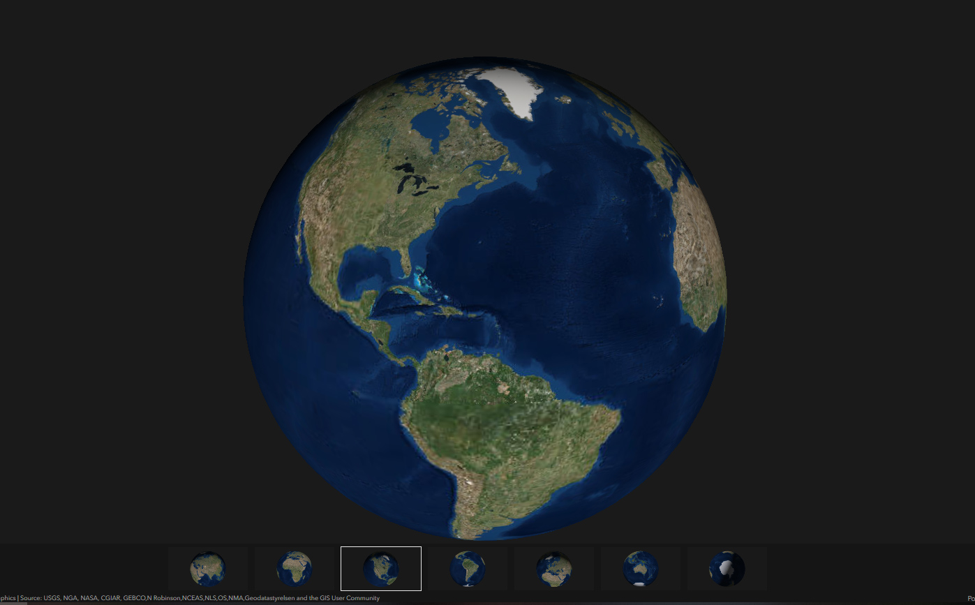 Earth 3D Map - Travel around the world