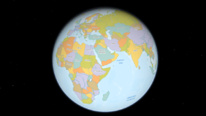 earth 3d map travel around the world