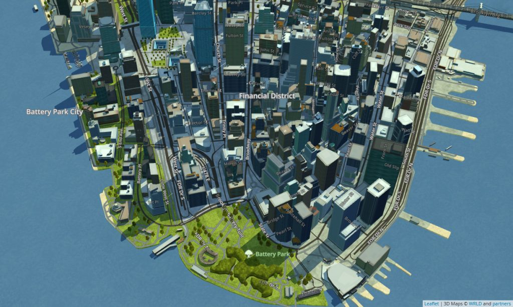 new york city 3d maps