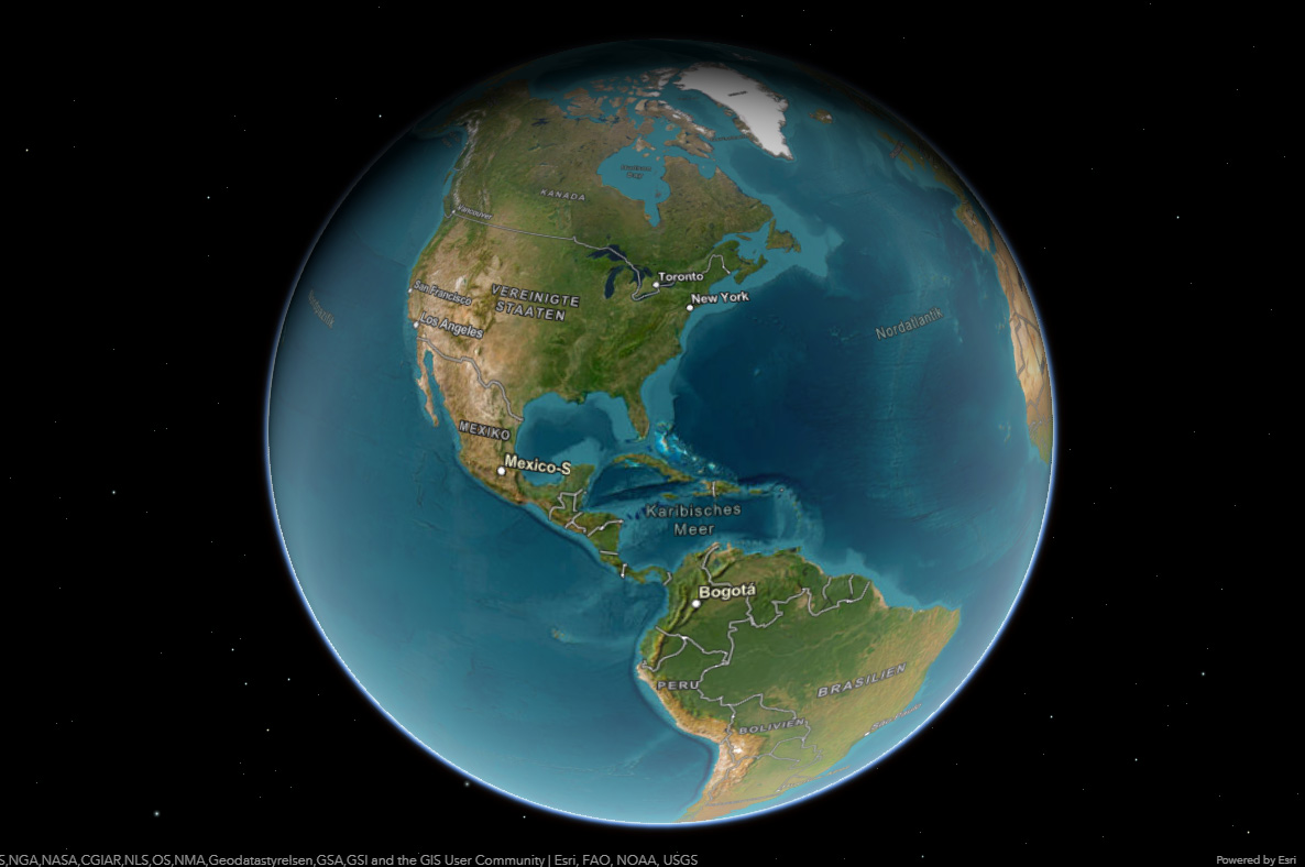 World Map Interactive Globe - Fiona Knox