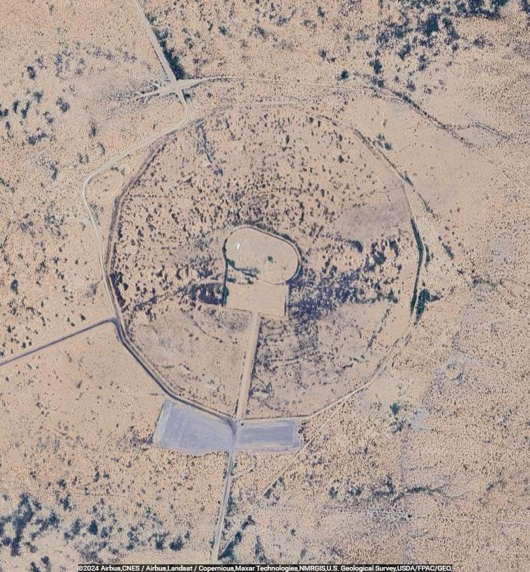 Trinity Test Site Map